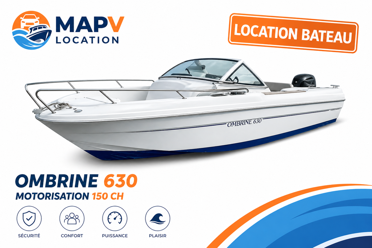 Ombrine 630 location bateau côte basque Bayonne Anglet Biarritz